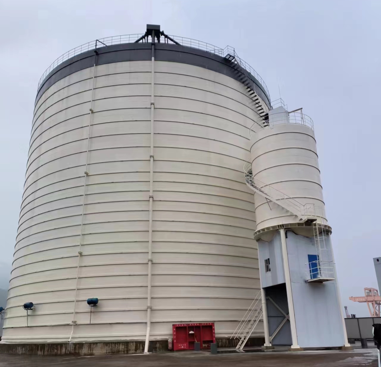 蕉岭10万吨水泥钢板库