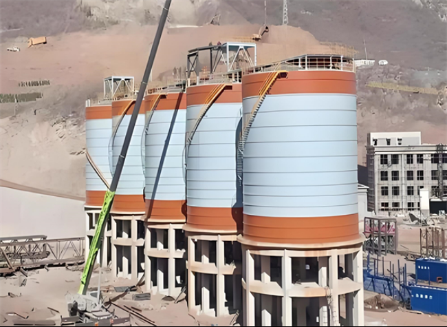 蕉岭高架钢板仓