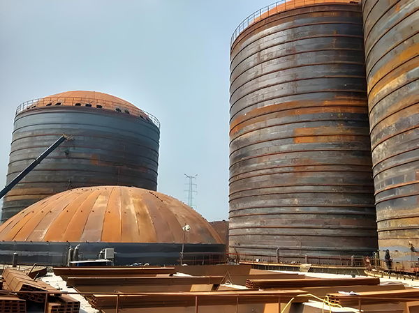 蕉岭焦粉钢板仓